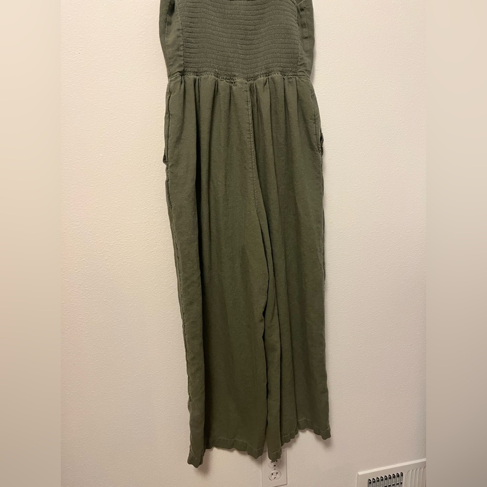 Old Navy Olive Green Jumpsuit - Picture 6 of 8